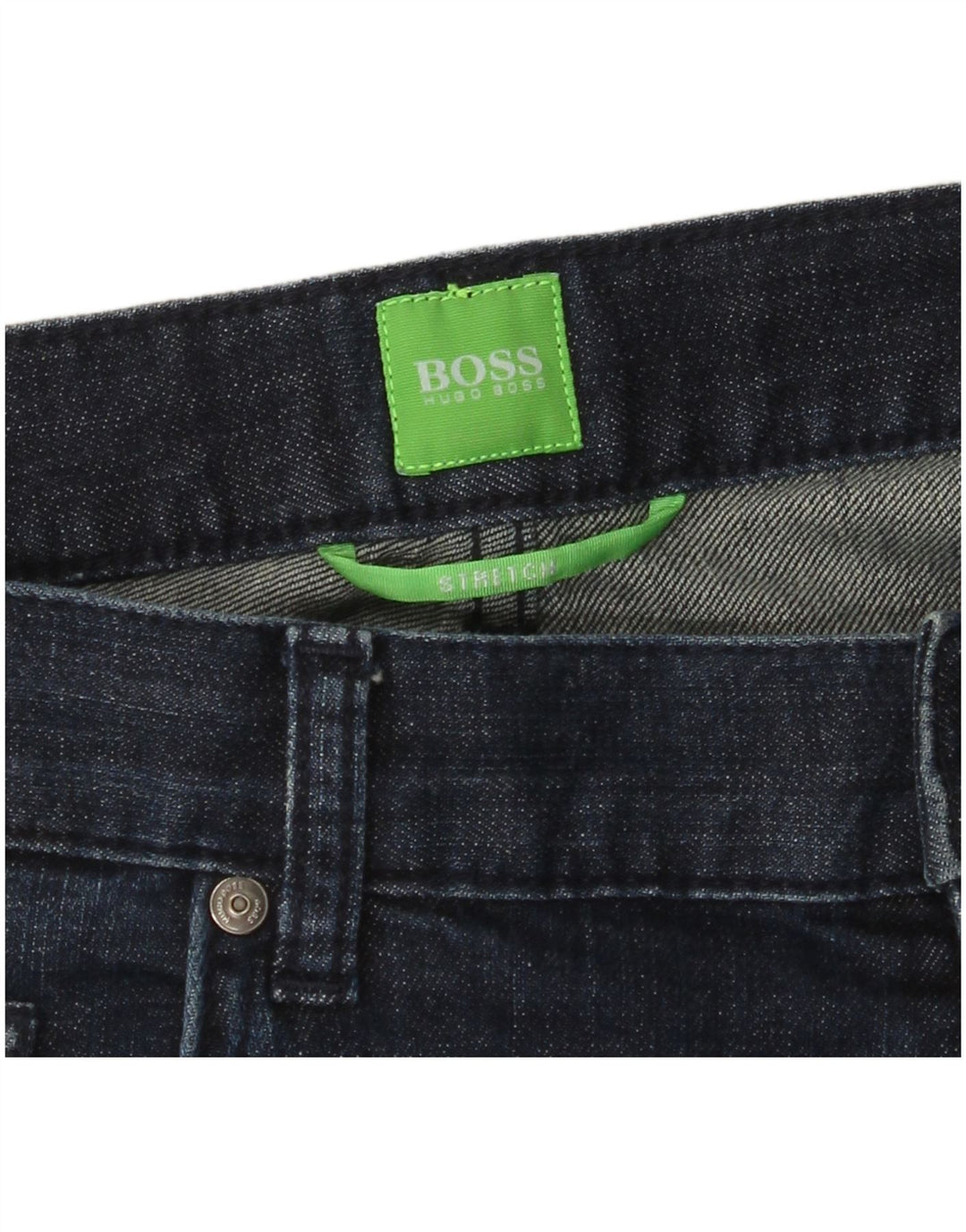 Ανδρικό τζιν HUGO BOSS ίσιο W36 L32 Navy Blue
