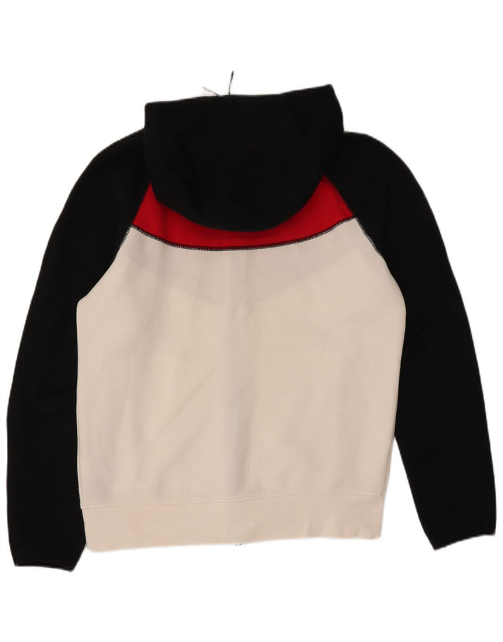 Ανδρικό πουλόβερ Nike με φερμουάρ με κουκούλα μεσαίου χρώματος, βαμβακερό