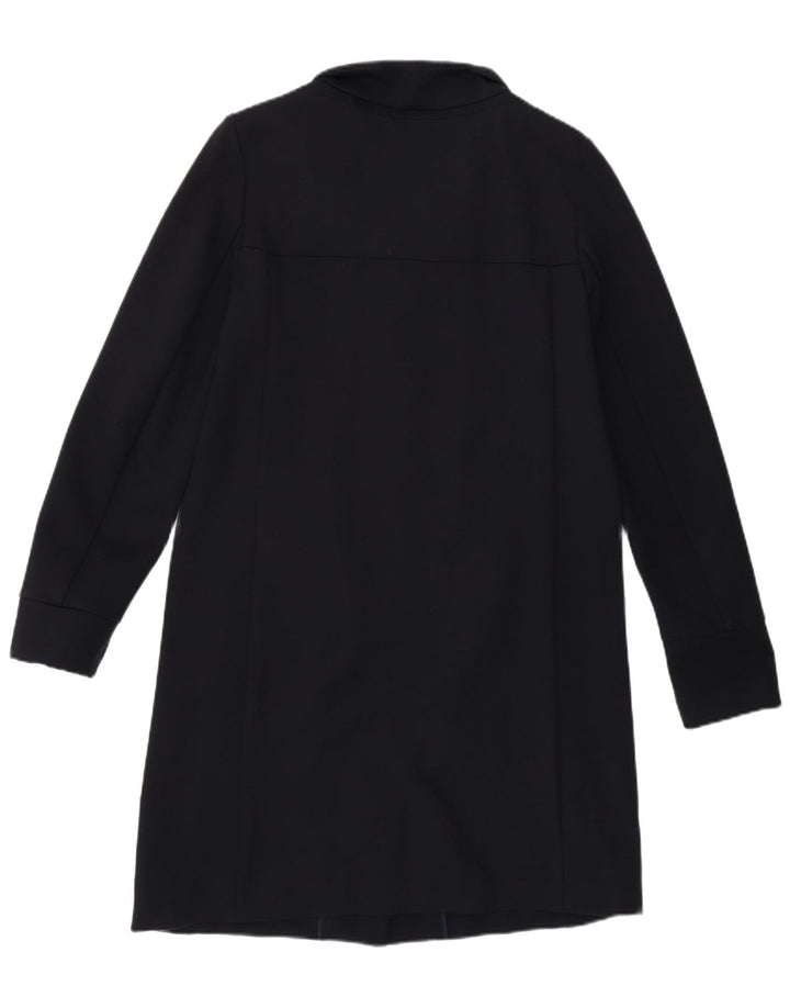 Γυναικείο παλτό Geox Respira UK 8 Small Navy Blue Cotton