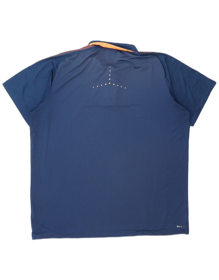 Ανδρικό πουκάμισο ADIDAS Climacool Polo XL μπλε