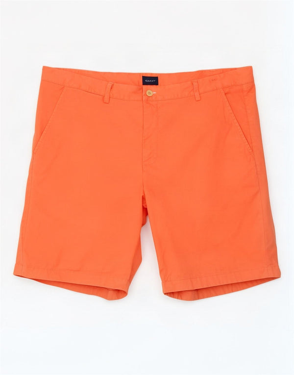 Ανδρικό σορτς Chino Gant W40 XL Πορτοκαλί βαμβακερό