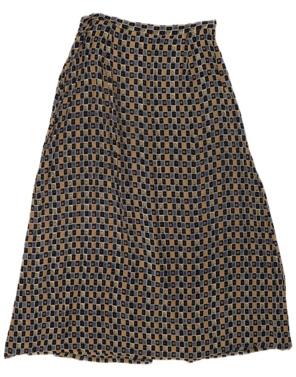 Monsoon Γυναικεία Petite Maxi Φούστα UK 12 Medium W27 Πολύχρωμη Γεωμετρική