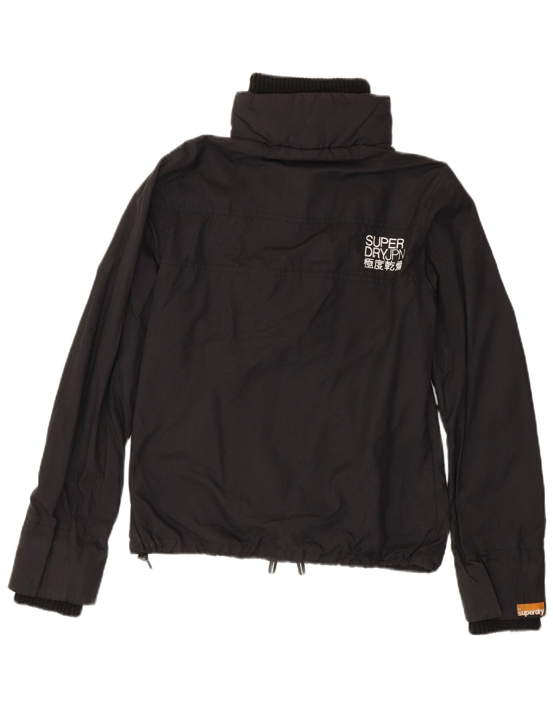 Γυναικείο Μπουφάν SUPERDRY Windbreaker UK 14 Medium Black Nylon