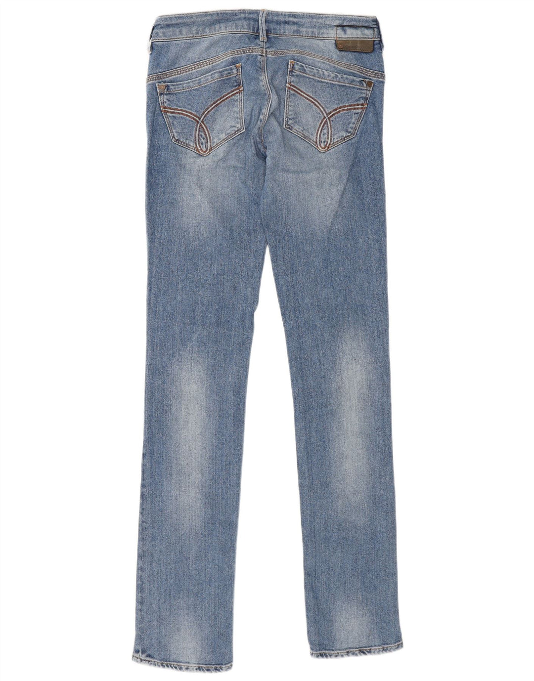 CALVIN KLEIN Γυναικείο Slim Jeans W27 L33 Μπλε βαμβακερό