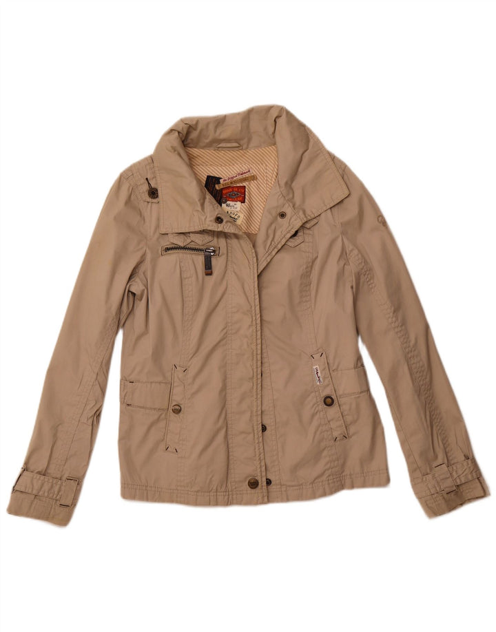 KHUJO Γυναικείο Utility Jacket UK 14 Medium Beige Βαμβακερό