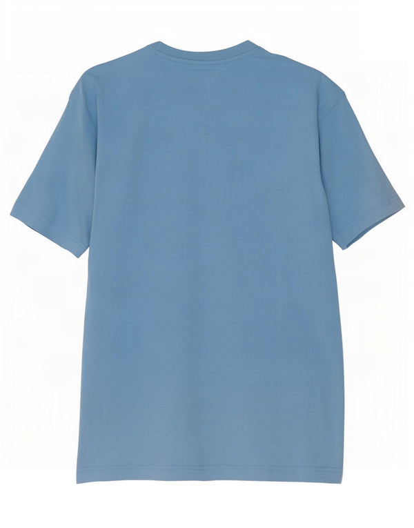 Crew Clothing Mens Graphic T-Shirt Top Medium Blue Cotton