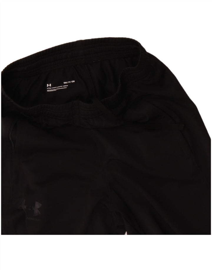 Ανδρική αθλητική φόρμα UNDER Armour Παντελόνι Μικρό Μαύρο Πολυεστέρα