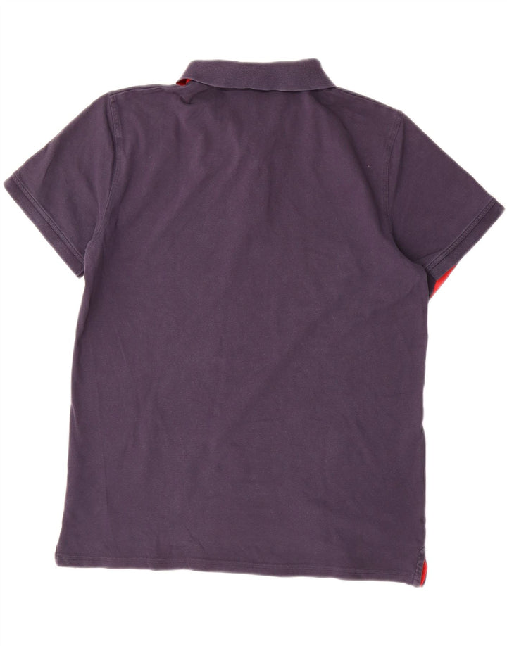 Ανδρικό μπλουζάκι πόλο Gant XL Navy Blue βαμβακερό