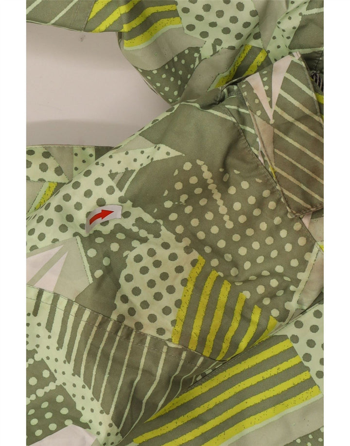 Ανδρικό τζάκετ με κουκούλα Volcom UK 36 Small Green Geometric Polyester