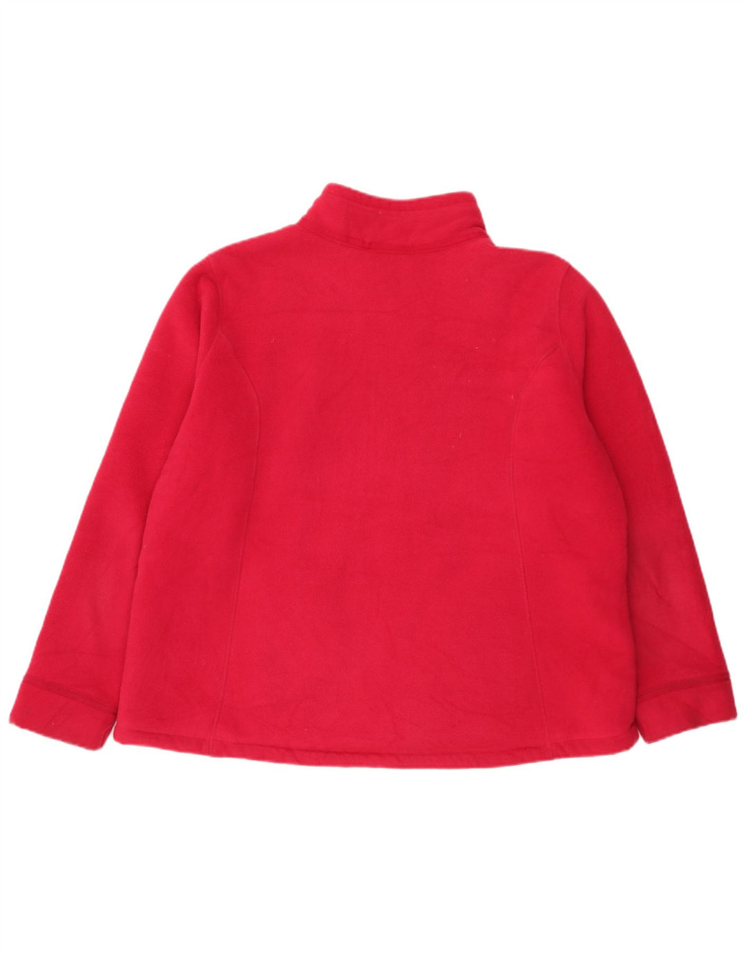 Marks & Spencer Γυναικείο Fleece Jacket UK 20 2XL Red Polyester