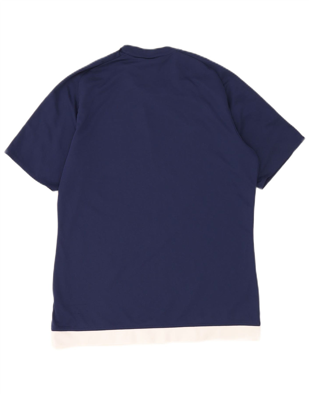 Ανδρικό T-Shirt Climalite Adidas Top Medium Navy Blue Colorblock Πολυεστέρας