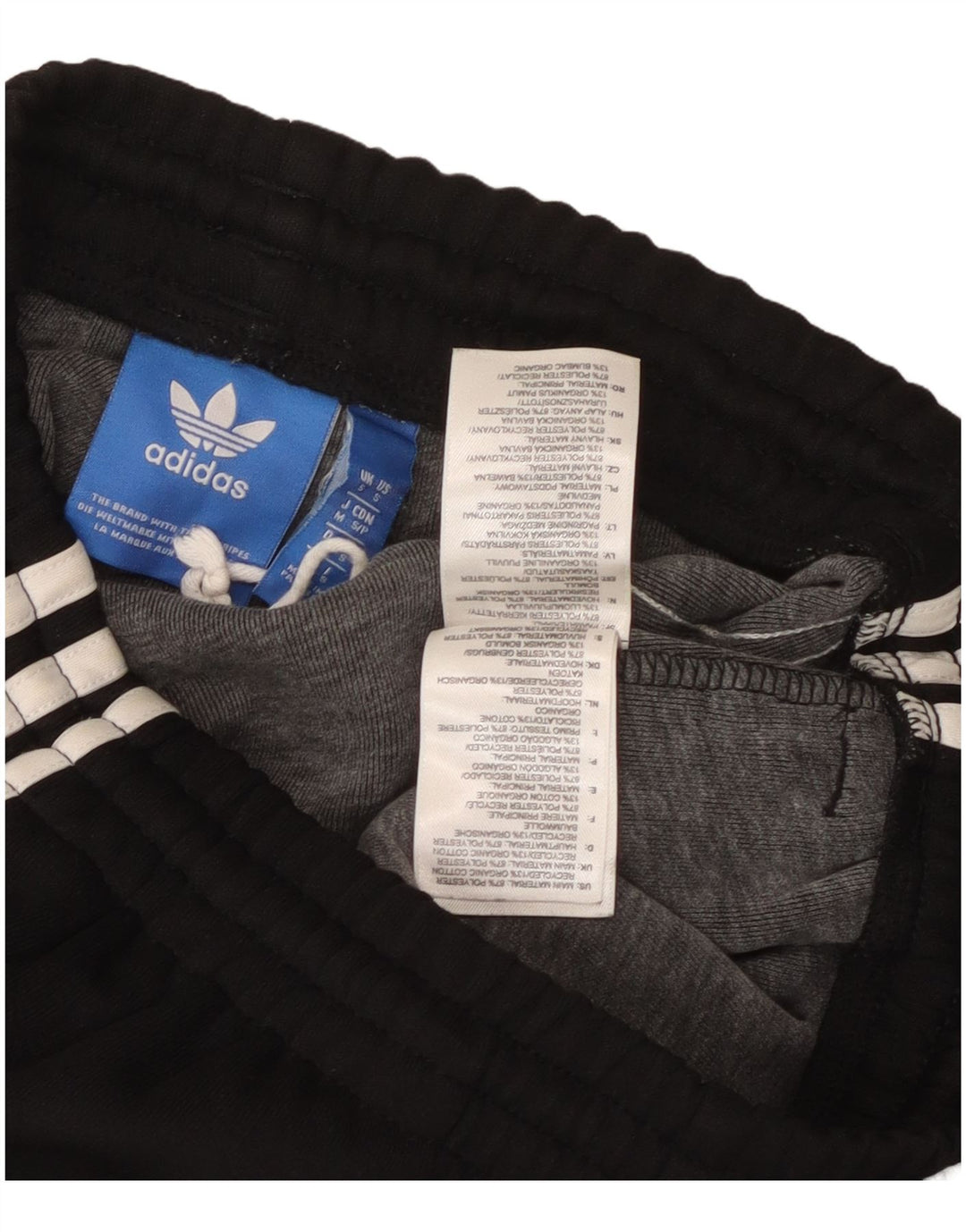 Ανδρική φόρμα Adidas Παντελόνι Joggers Μικρό Μαύρο Πολυεστέρα