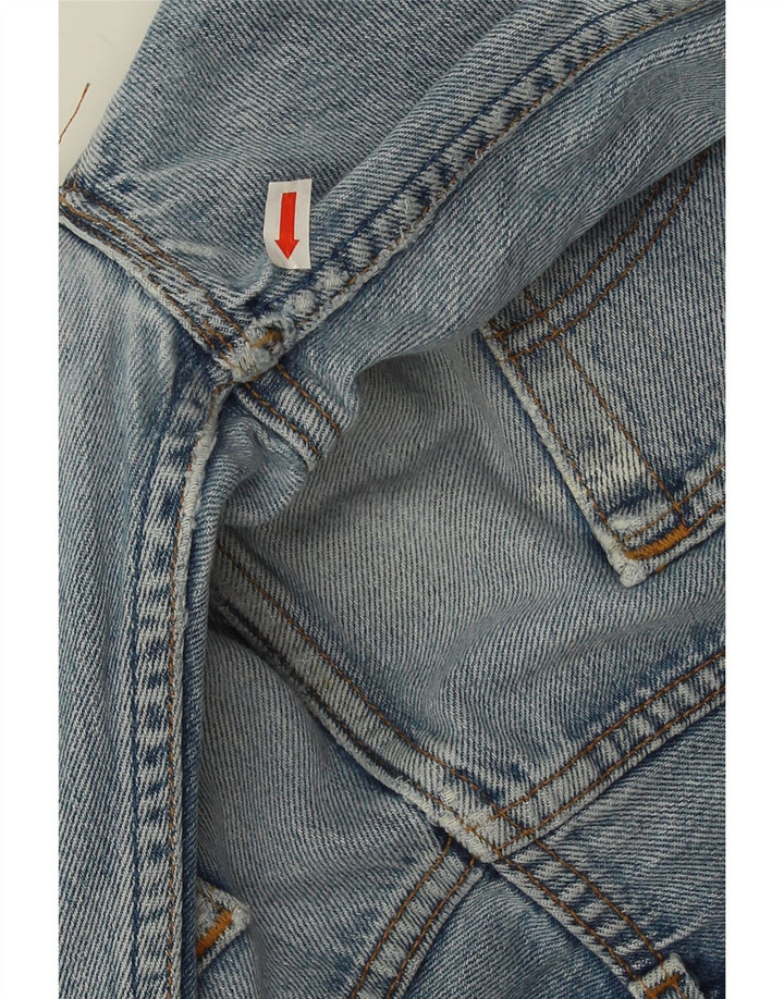 Levi's Mens 501 Distressed Straight Jeans W32 L27 Μπλε βαμβακερό