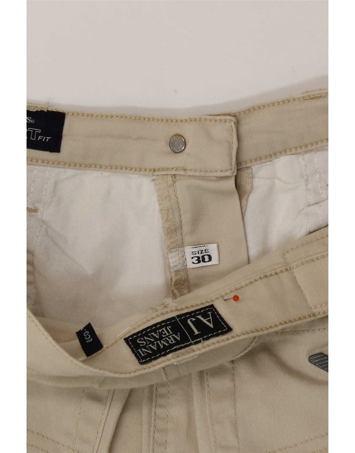 Armani Γυναικείο ίσιο casual παντελόνι W30 L30 Beige