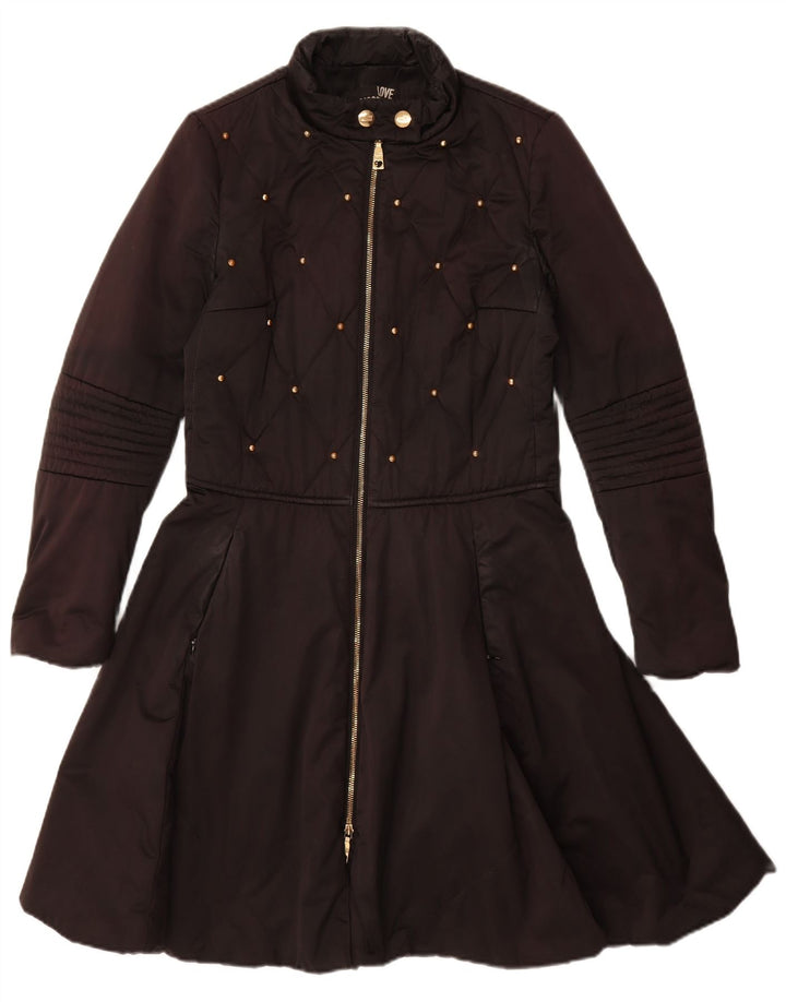 Moschino Γυναικείο Πανωφόρι UK 8 Small Black Polyester