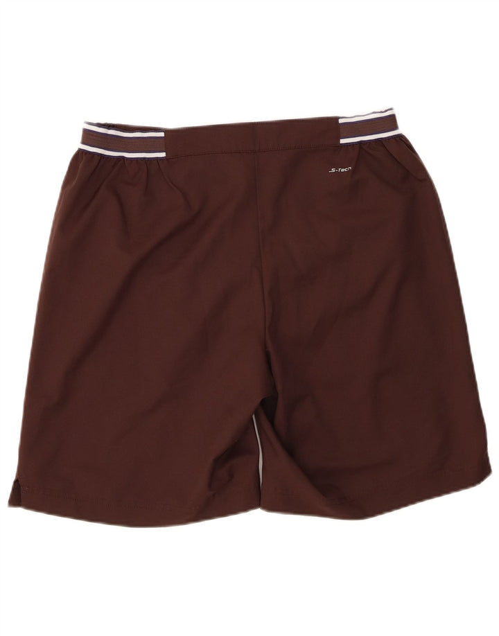 Sergio Tacchini Ανδρικό σορτς casual Medium W32 καφέ πολυεστέρας
