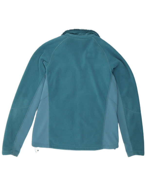 Γυναικείο Fleece Jacket Montane UK 16 Large Blue Colourblock Πολυεστέρας