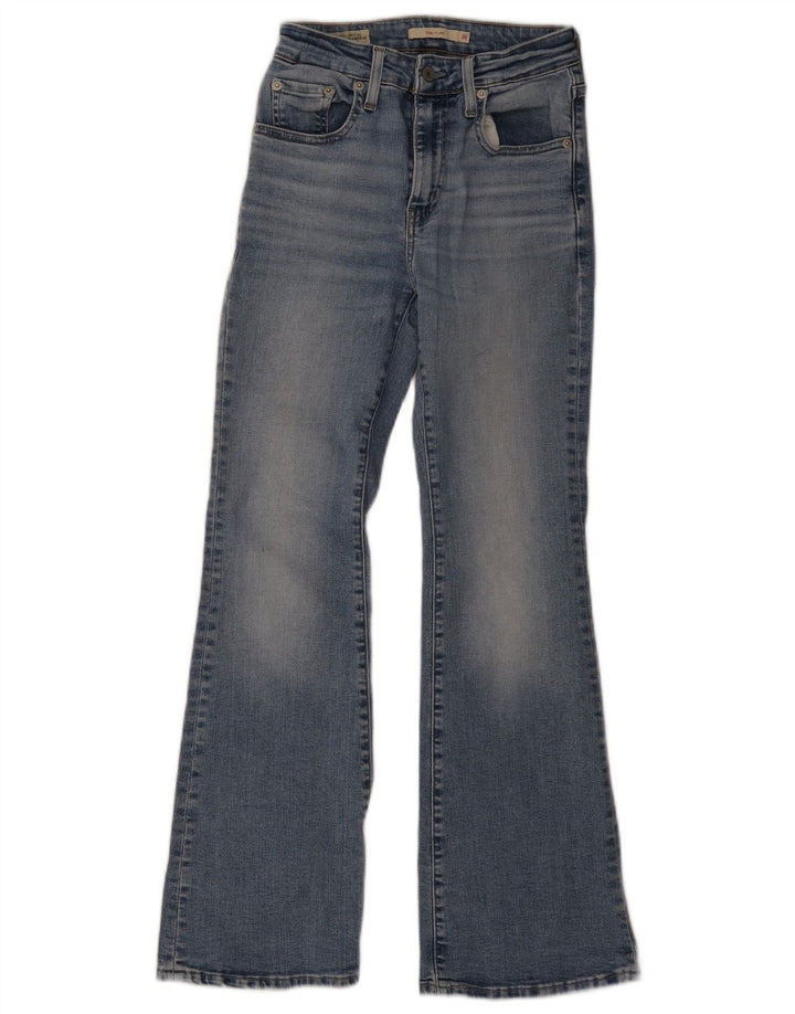 Levi's Womens 726 Flared Jeans W26 L30 Blue Cotton