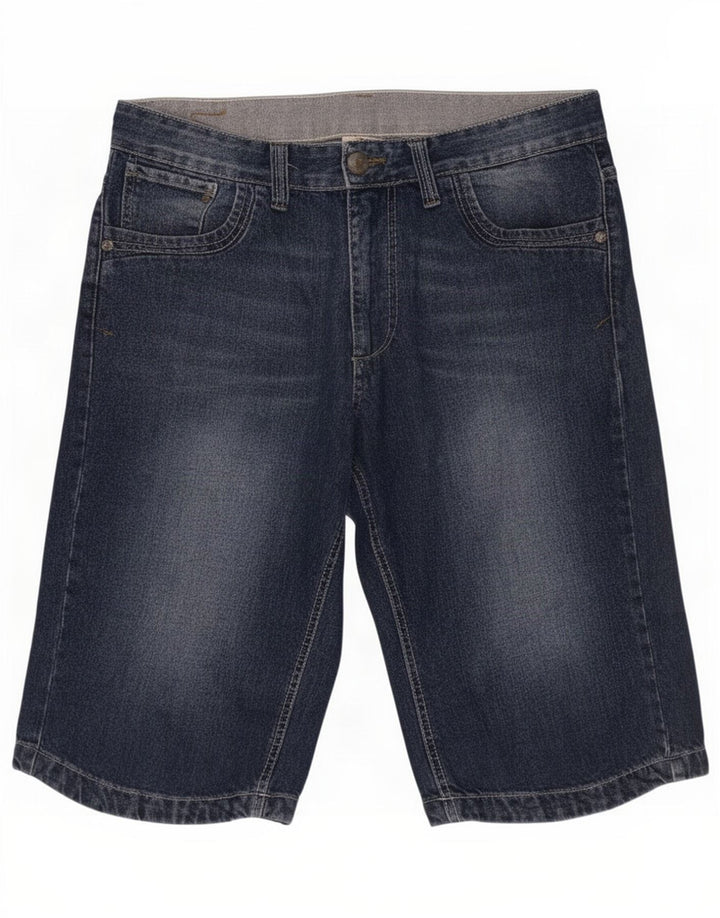 Zara Ανδρικό τζιν σορτς EU 42 Large W32 Navy Blue