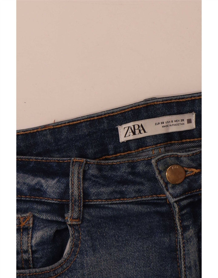 Zara Γυναικείο Τζιν EU 38 Small W28 L34 Μπλε βαμβακερό