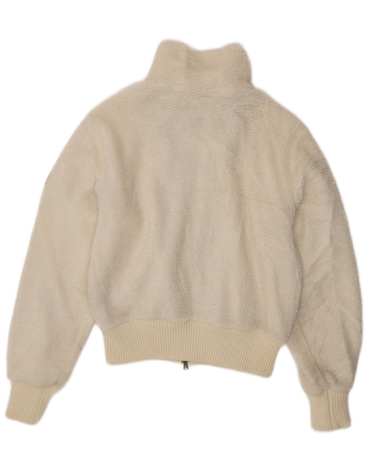 CANADIENS Γυναικείο Fleece Jacket IT 46 Large Off White Polyester