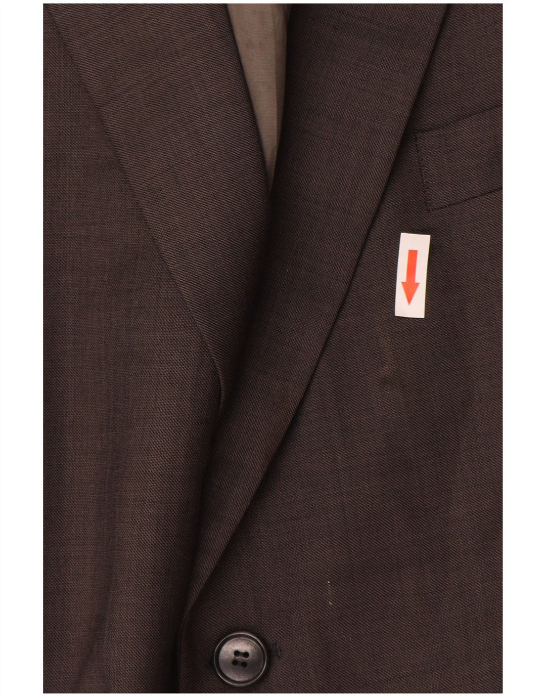 Marks & Spencer Ανδρικό μπλέιζερ με 2 κουμπιά μπουφάν UK 44 2XL Γκρι παρθένο μαλλί