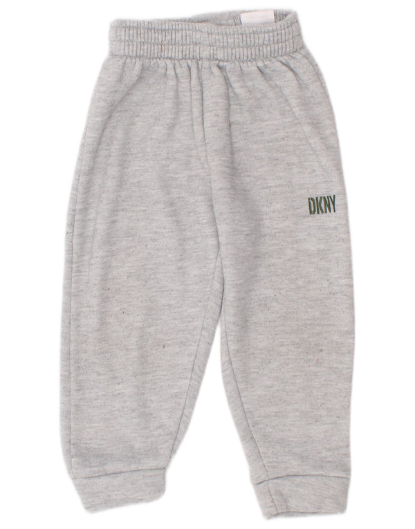 Παντελόνι αθλητικής φόρμας Dkny Baby Boys Joggers 18-24 μηνών με γκρι φλιτζάνια