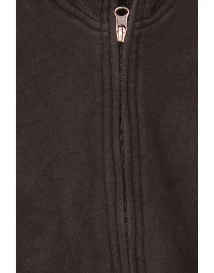 Γυναικεία αθλητική φόρμα Reebok Top Jacket UK 12 Medium Black Cotton
