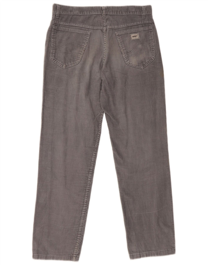 RIFLE Ανδρικό ίσιο κοτλέ παντελόνι W28 L28 Μπλε Βαμβακερό