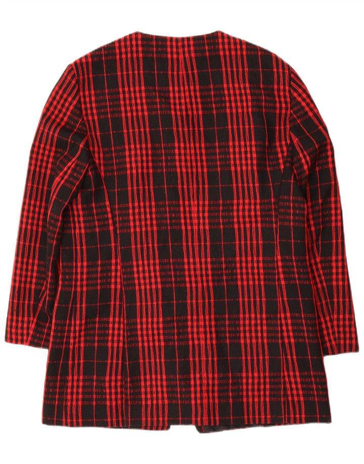 Gerry Weber Γυναικείο Μπουφάν Blazer με 7 κουμπιά UK 12 μεσαίο κόκκινο μαλλί