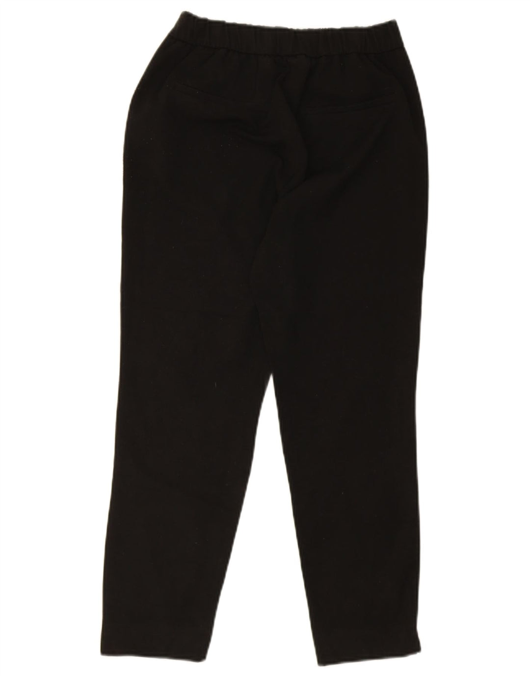 Zara Γυναικείο Slim Cropped Παντελόνι Small W26 L24 Black