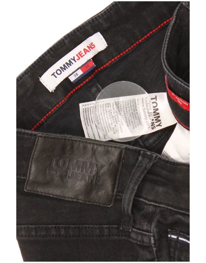 Tommy Hilfiger Ανδρικό Slim Jeans W38 L34 Μαύρο βαμβακερό