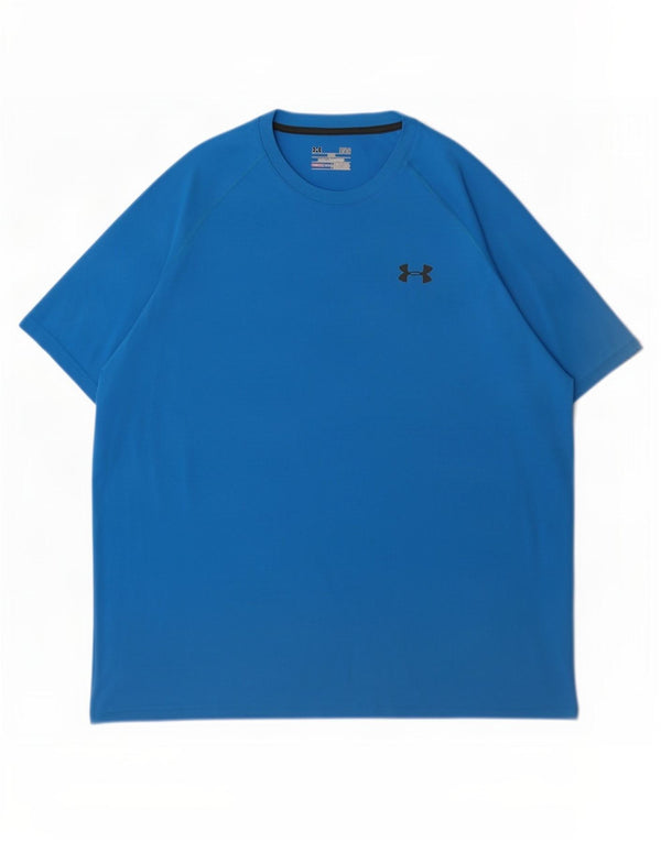 Ανδρικό μπλουζάκι Under Armour Heat Gear Top Large Blue