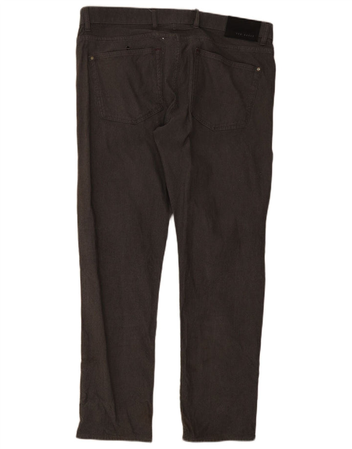 Ανδρικό ίσιο καθημερινό παντελόνι Ted Baker W36 L30 Γκρι