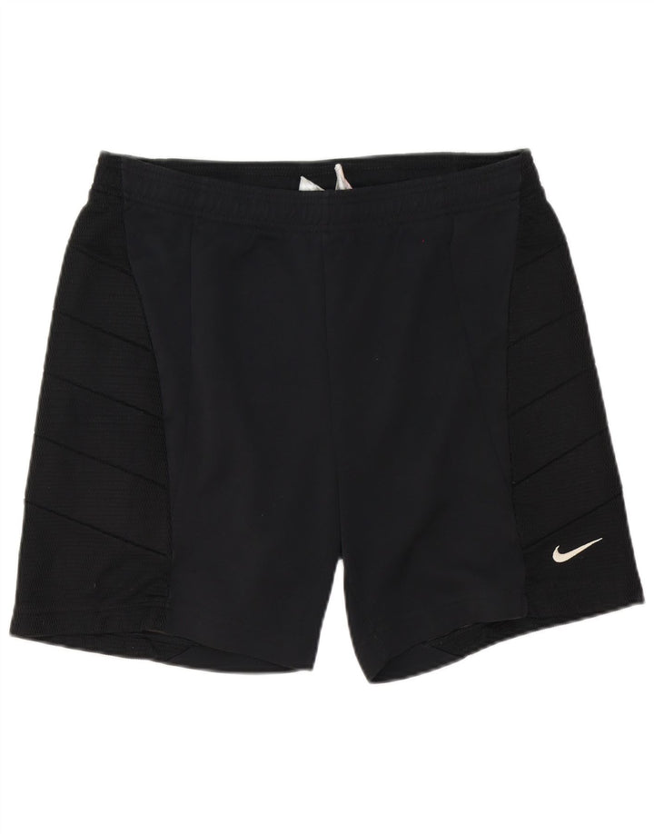 Ανδρικό αθλητικό σορτς Nike μεγάλο μαύρο πολυεστέρα