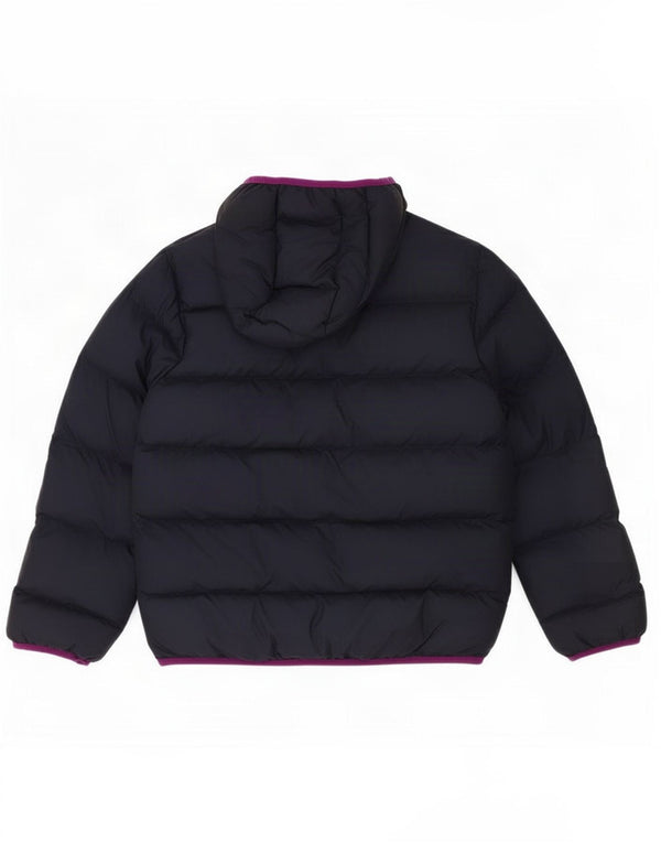 Adidas Girls Munster Rugby Hooded Jacket 7-8 Years Navy Blue