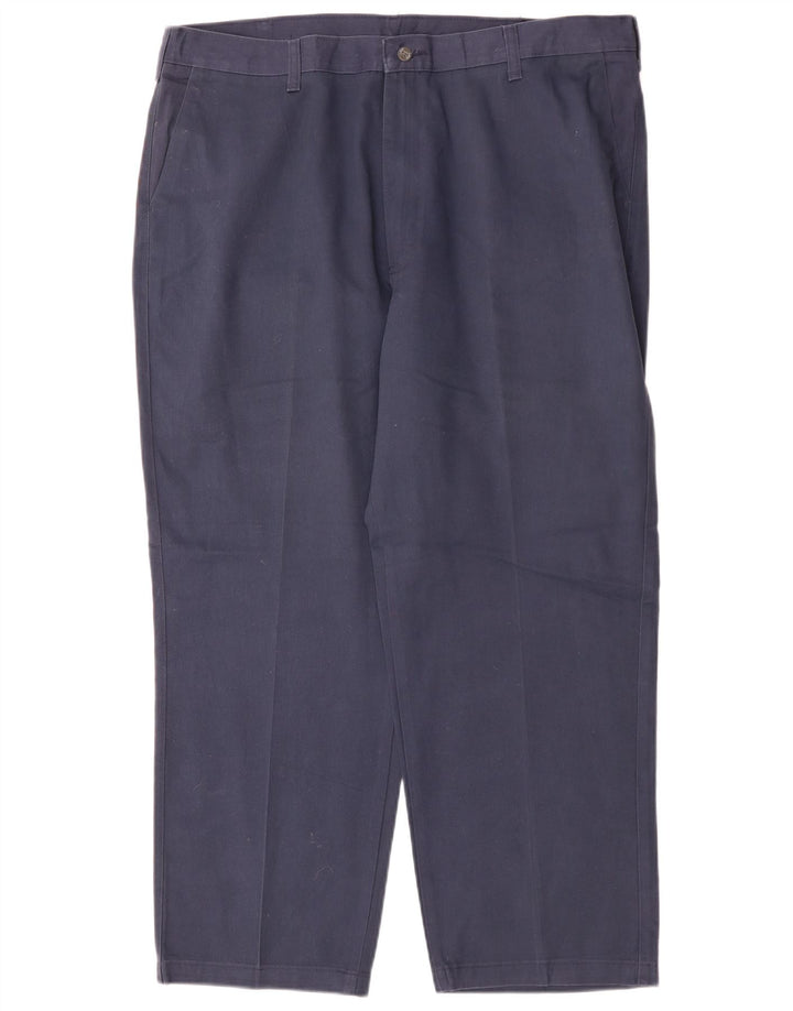 Ανδρικό ίσιο παντελόνι Chino LEE W40 L29 Navy Blue Cotton