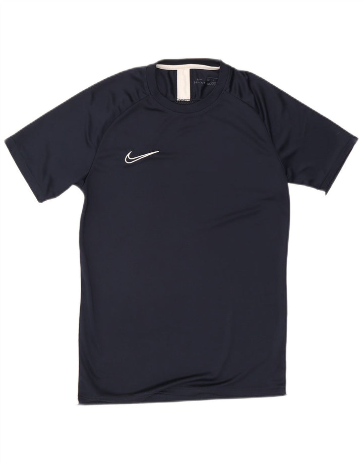 Ανδρικό T-shirt Nike Dri Fit Τοπ μεσαίου μπλε ναυτικού χρώματος πολυεστέρας