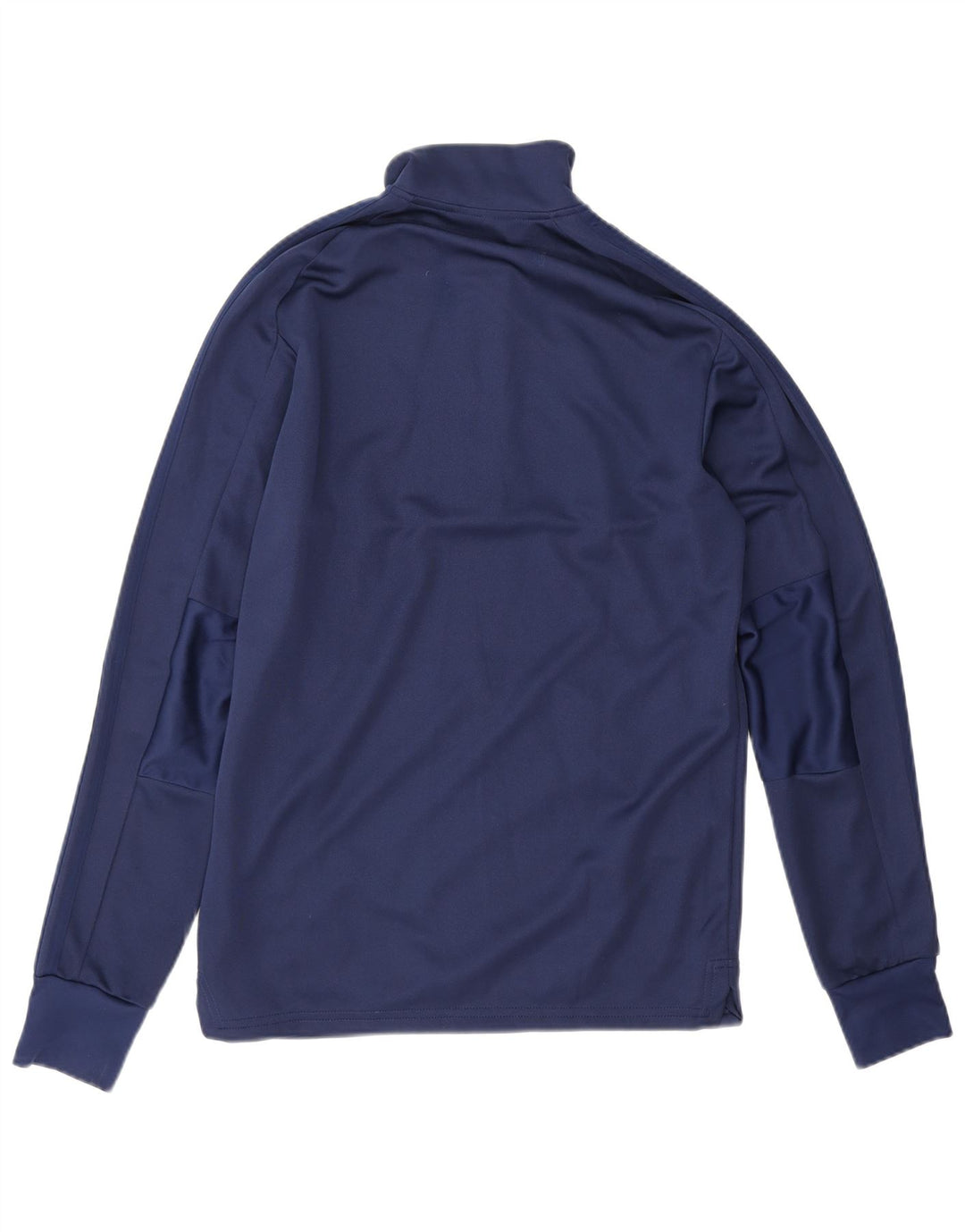 Ανδρική φόρμα αθλητικής φόρμας Adidas Climalite με φερμουάρ πουλόβερ τοπ Small Navy Blue