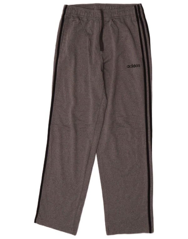 Ανδρική αθλητική φόρμα Adidas Παντελόνι από μεσαίο γκρι πολυεστέρα