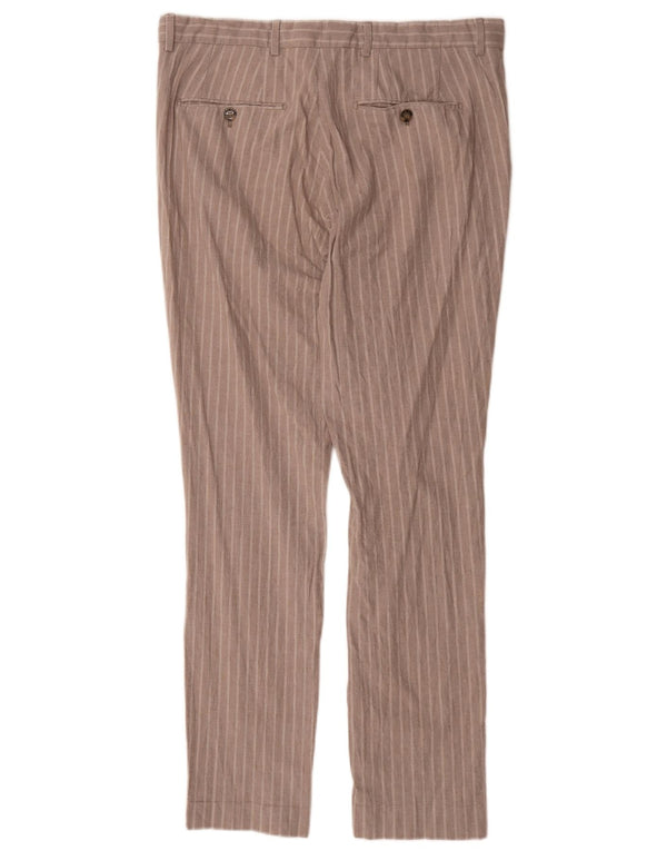Jack & Jones Ανδρικό παντελόνι Chino IT 52 XL W36 L31 Γκρι ριγέ