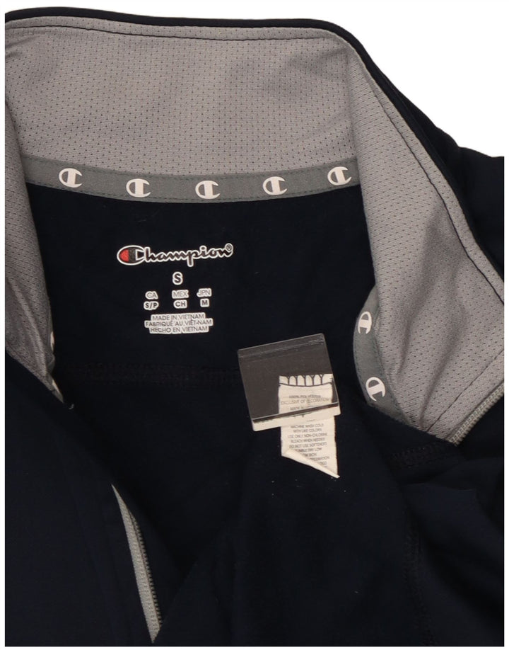 Champion γραφικό ανδρικό φούτερ Jumper Small Navy Blue Polyester Sports