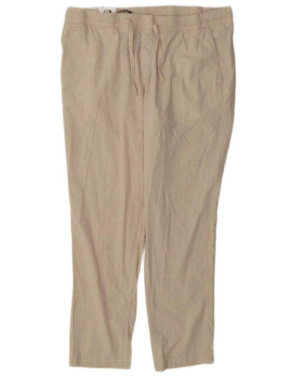 Jack & Jones Ανδρικό Carrot Chino Παντελόνι XL W38 L30 Μπεζ βαμβακερό
