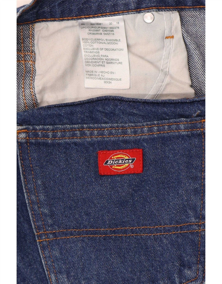 Ανδρικό τζιν ίσιο Dickies W30 L28 Μπλε βαμβακερό