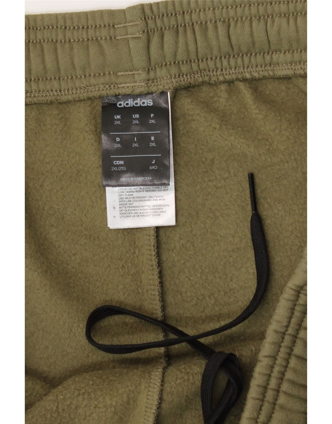 Ανδρική αθλητική φόρμα Adidas Graphic 2XL Βαμβακερό Χακί