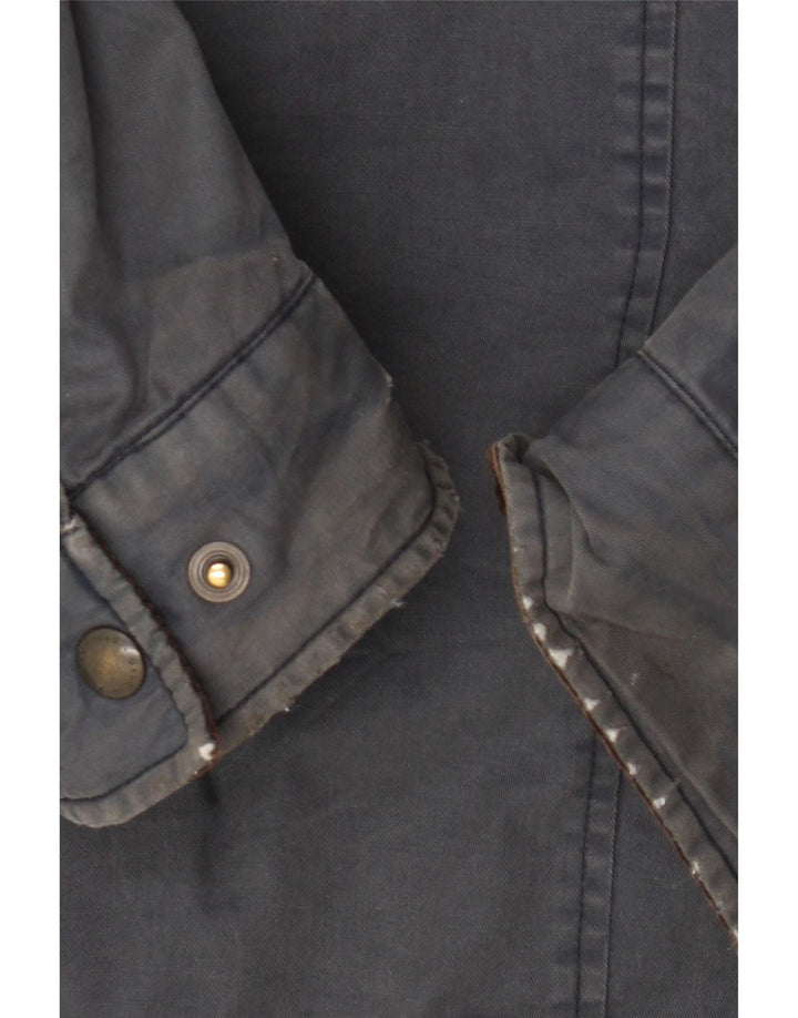 Ανδρικό μπουφάν Gant Windbreaker UK 40 Large Navy Blue Cotton