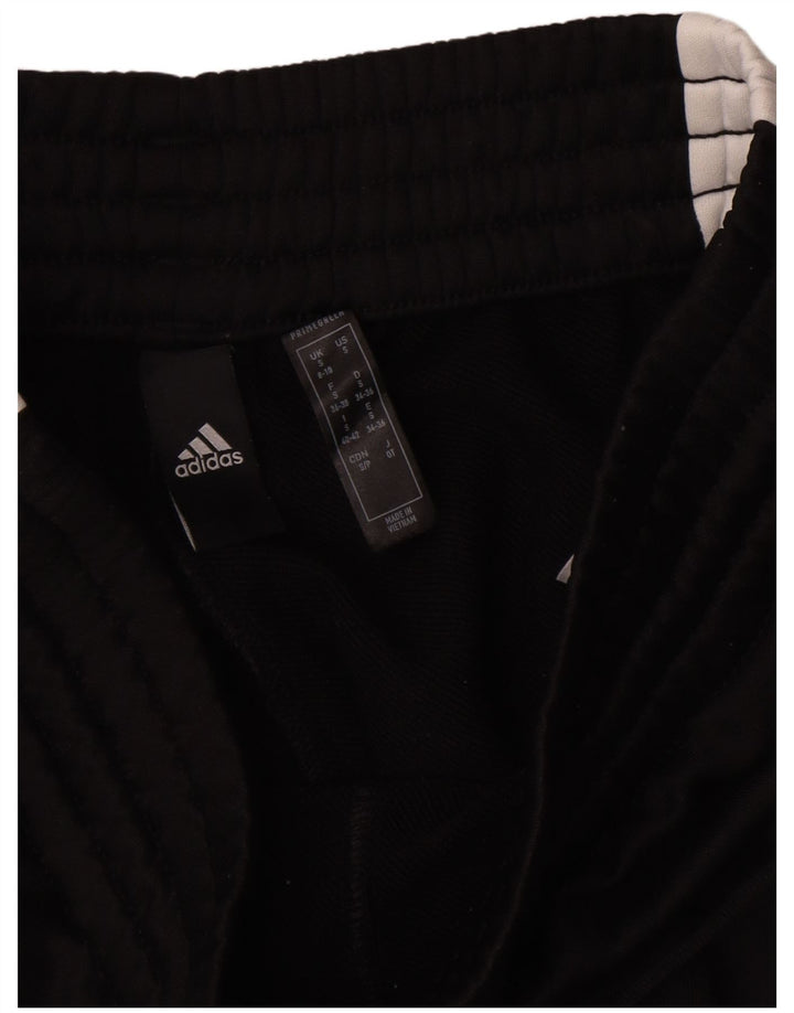 Γυναικεία αθλητική φόρμα Adidas Παντελόνι UK 10 Small Black Colourblock Polyester