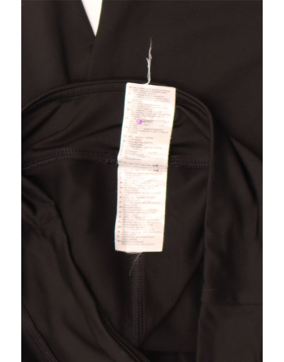 Adidas Γυναικεία κολάν Capri Climalite UK 12/14 Μεσαίο μαύρο πολυεστέρα