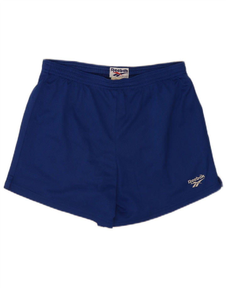 Ανδρικό αθλητικό σορτς Reebok Regular με μεσαίο μπλε πολυεστέρα