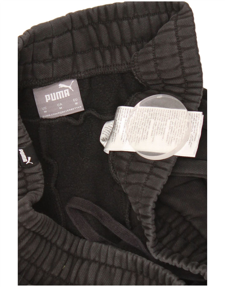 Ανδρική φόρμα Puma Παντελόνι Joggers Μεσαίο μαύρο βαμβακερό